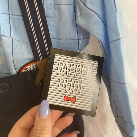 Dapper Dude Formal Dress Set for Boys Size 12 M NEW - Picture 6 of 16